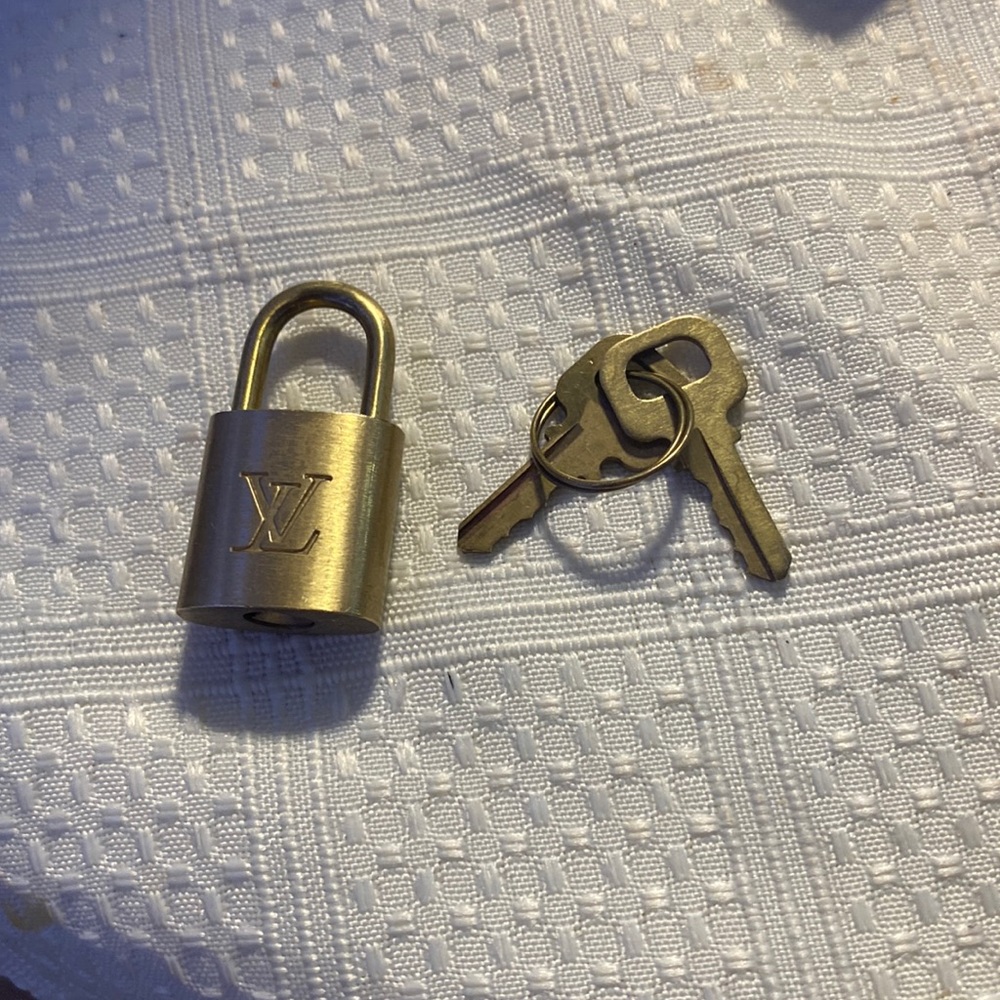 A Louis Vuitton paris lock
